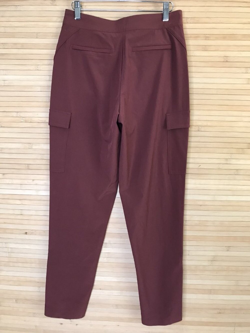 Athleta Uptown Ankle Pant Size 0 Cognac Brown Commute Work Travel pants - Picture 5 of 8